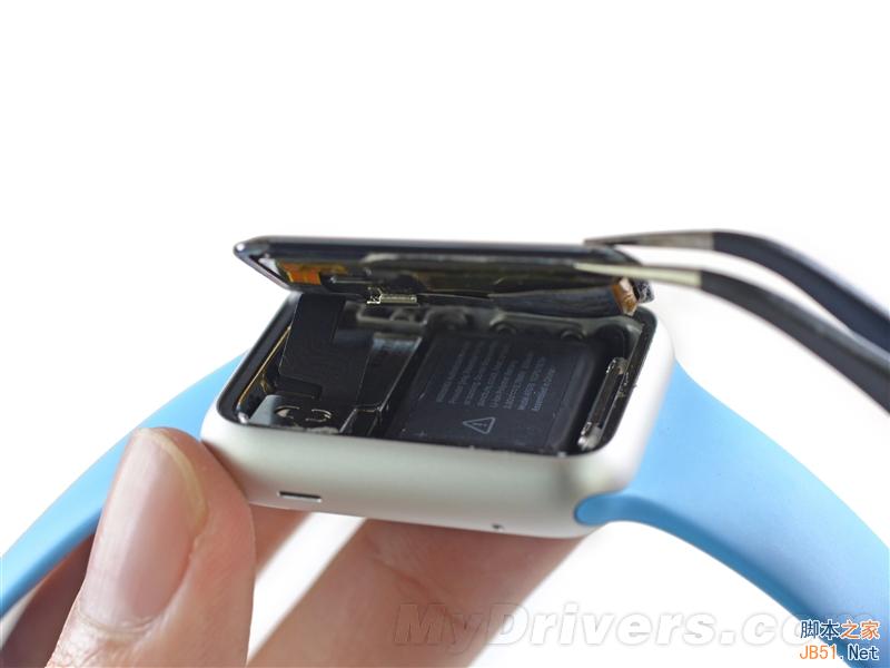 apple watch详尽拆解：电池太失望了！