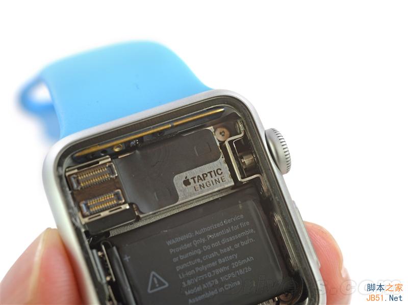 apple watch详尽拆解：电池太失望了！