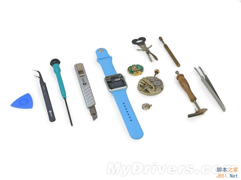 apple watch详尽拆解：电池太失望了！