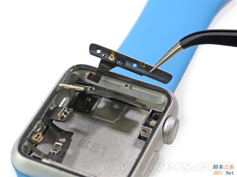 apple watch详尽拆解:电池太失望了!