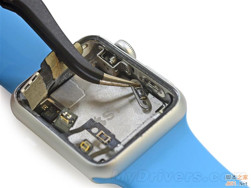 apple watch详尽拆解:电池太失望了!