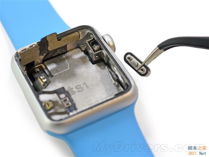 apple watch详尽拆解:电池太失望了!