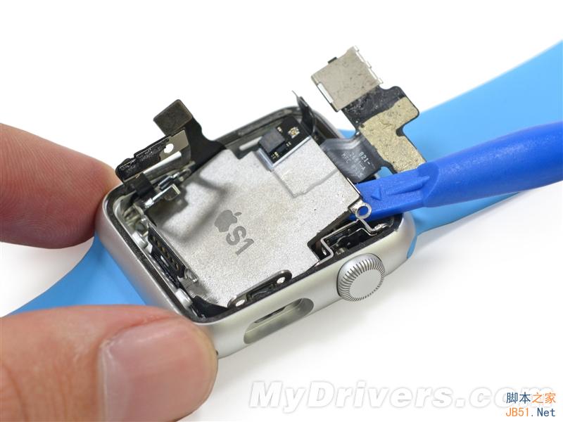 apple watch详尽拆解:电池太失望了!