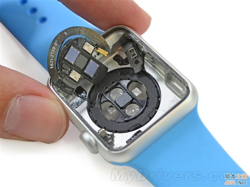 apple watch详尽拆解:电池太失望了!