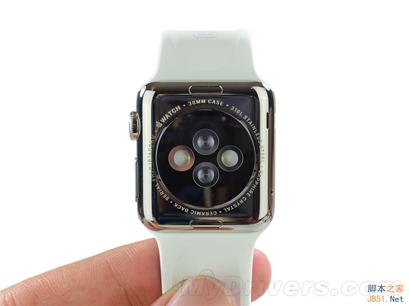 apple watch详尽拆解:电池太失望了!