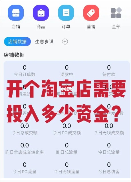 做淘宝店需要投入多少钱才能做起来?具体怎么操作?