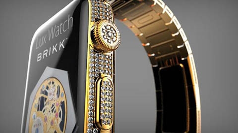 极致奢华，70万镶钻版apple watch