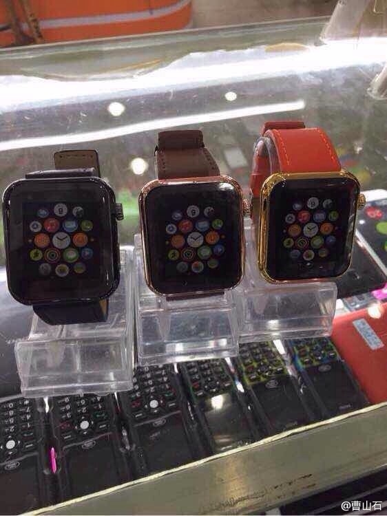 壮哉华强北 山寨版apple watch已上市