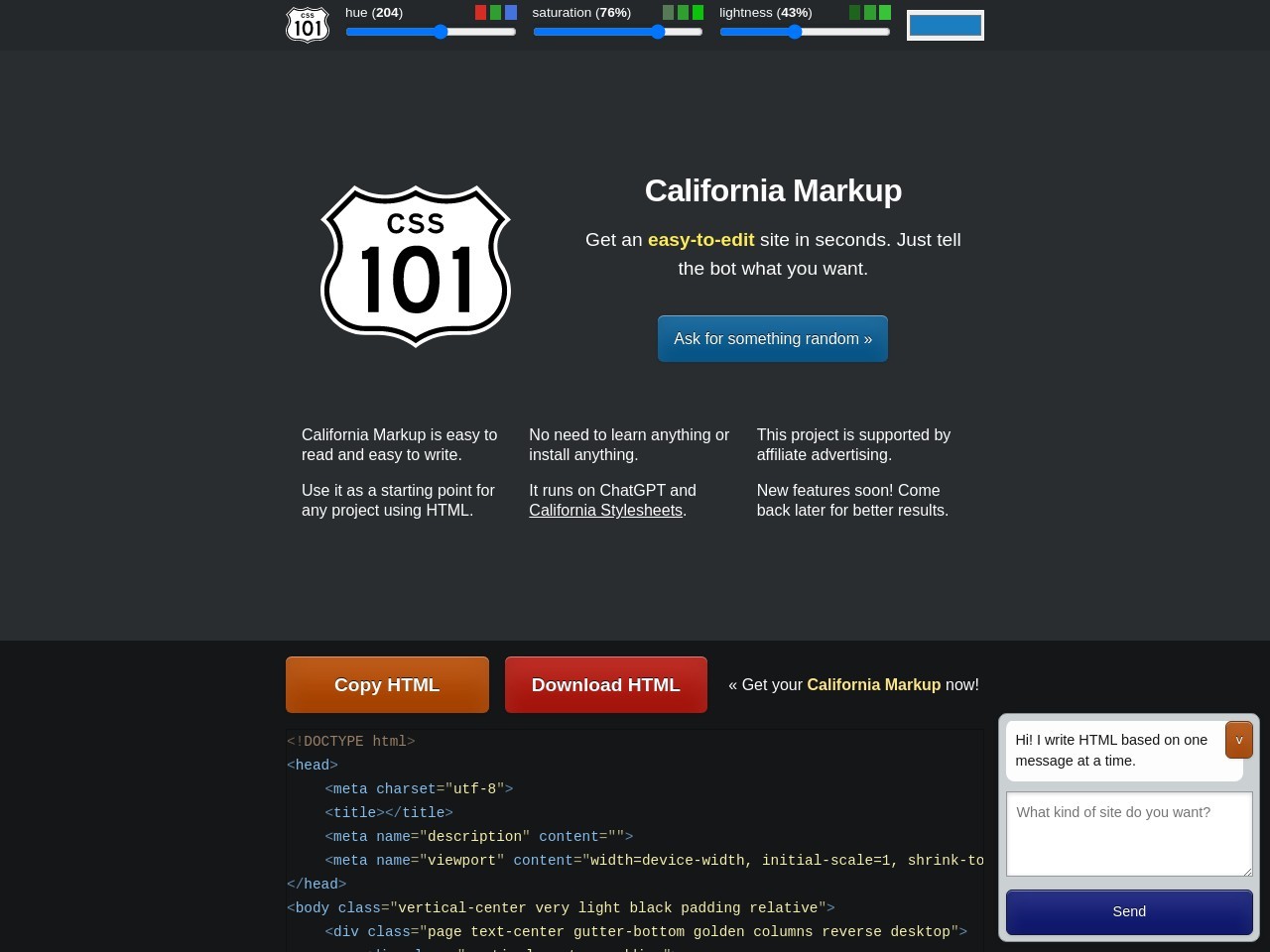 california markup
