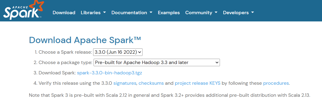 apache spark