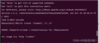 Hbase解决ERROR: KeeperErrorCode = ConnectionLoss for /hbase/master报错