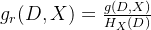 g_{r}(d,x)=\frac{g(d,x)}{h_{x}(d)}