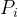 p_{i}