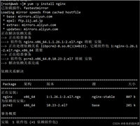 nfs和web服务器的搭建过程