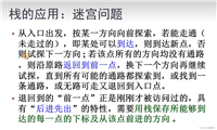【数据结构】迷宫问题DFS非递归(c语言实现)