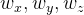 w_{x},w_{y},w_{z}