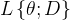 l\left \{ \theta ;d \right \}