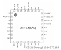 SUB-1G SOC芯片DP4306F 32 位 ARM Cortex-M0+内核替代CMT2380F32
