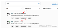 C#和WPF入门教程