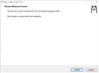 Ollama+Llama+Docker+WebUI Windows10部署指南