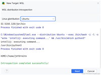 如何通过pycharm连接Windows Subsystem for Linux (WSL)