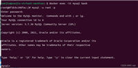 Docker安装和使用,Docker拉取Mysql.