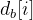 d_{b}[i]