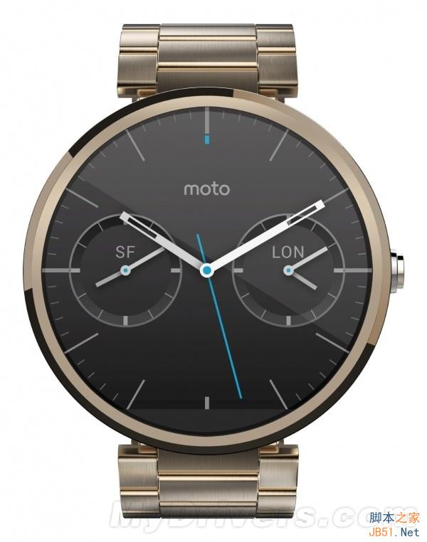 土豪金版moto 360上架摩托官网：美醉了！