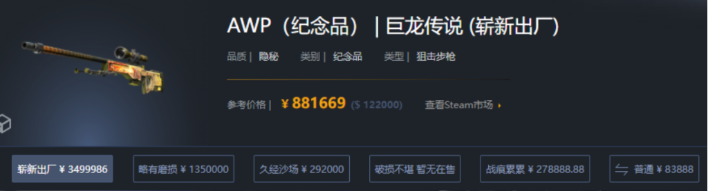 巨龙传说多少钱一把?怎么获得?