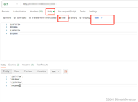 java用 postman输入 数字 会加上单引号 和逗号,方便查询