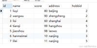 mysql高级语句的查询语句