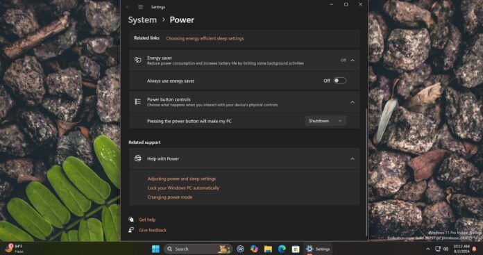 初探 win11 24h2 节能模式:亮度低 30%、阻止大部分后台应用、禁用窗口透明效果