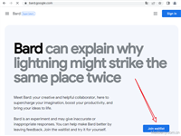 谷歌的智能AI聊天机器人Bard已免费开放申请,赶紧加入等待列表体验一把
