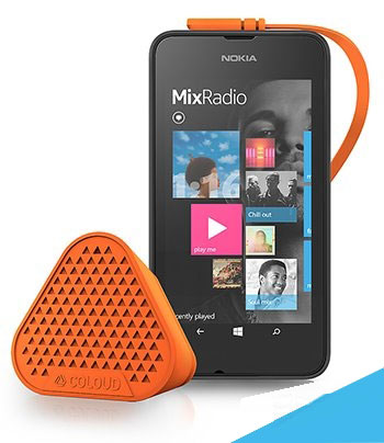 lumia530新伙伴:三角小音炮bang设计如何