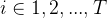i\in 1,2,...,t