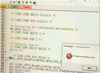 STLINK CONNECTION ERROR 问题的解决