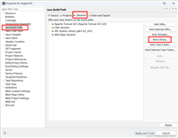向eclipse中的项目导入jdk、tomcat