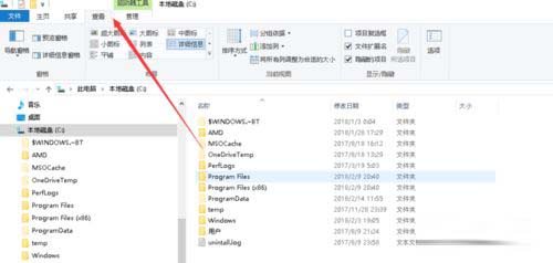 win10中查看被隐藏的文件后缀名的设置方法