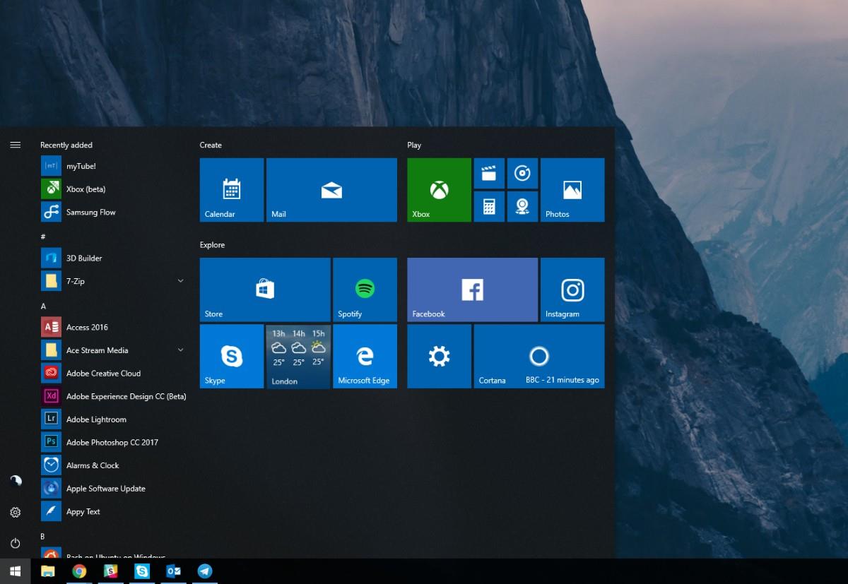 windows10 rs4快速预览版17025更新内容详情1.jpg