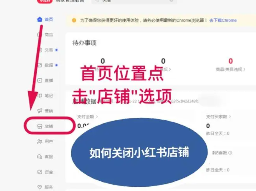小红书后台登入入口地址是什么?怎么开通店铺?