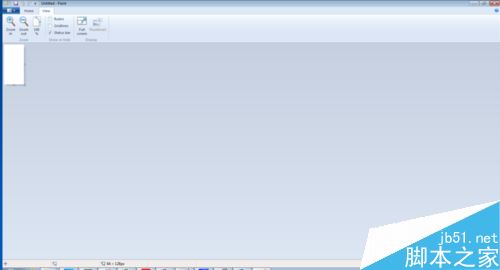 win7如何使用系统自带工具(mspaint)修改bmp图片大小?