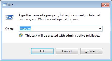 win7如何使用系统自带工具(mspaint)修改bmp图片大小?