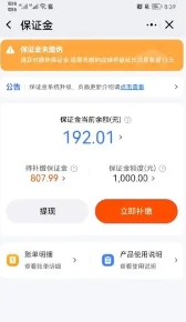 淘宝保证金1000怎么没了?不显示了怎么办呢?