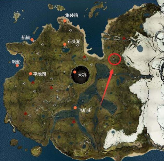 森林游戏各个山洞详细地图怎么打开?