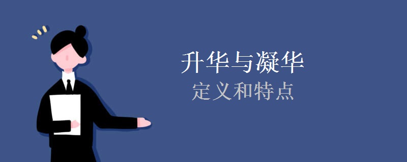 升华与凝华的定义和特点