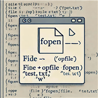 C语言中使用fopen()打开和操作文件的详细方法指南