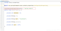 @ConfigurationProperties在IDEA中出现红色波浪线问题解决方法