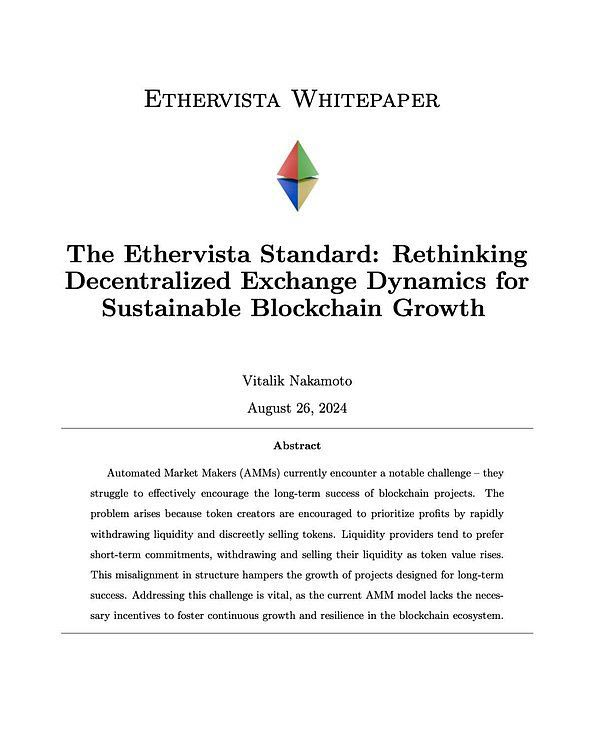 一天涨 10 倍的 ethervista 是什么？