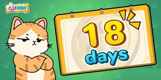 cati空投将至？telegram热门小游戏catizen突发倒数18天图片