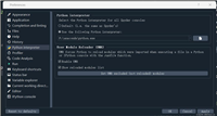 Spyder中如何设置默认python解释器